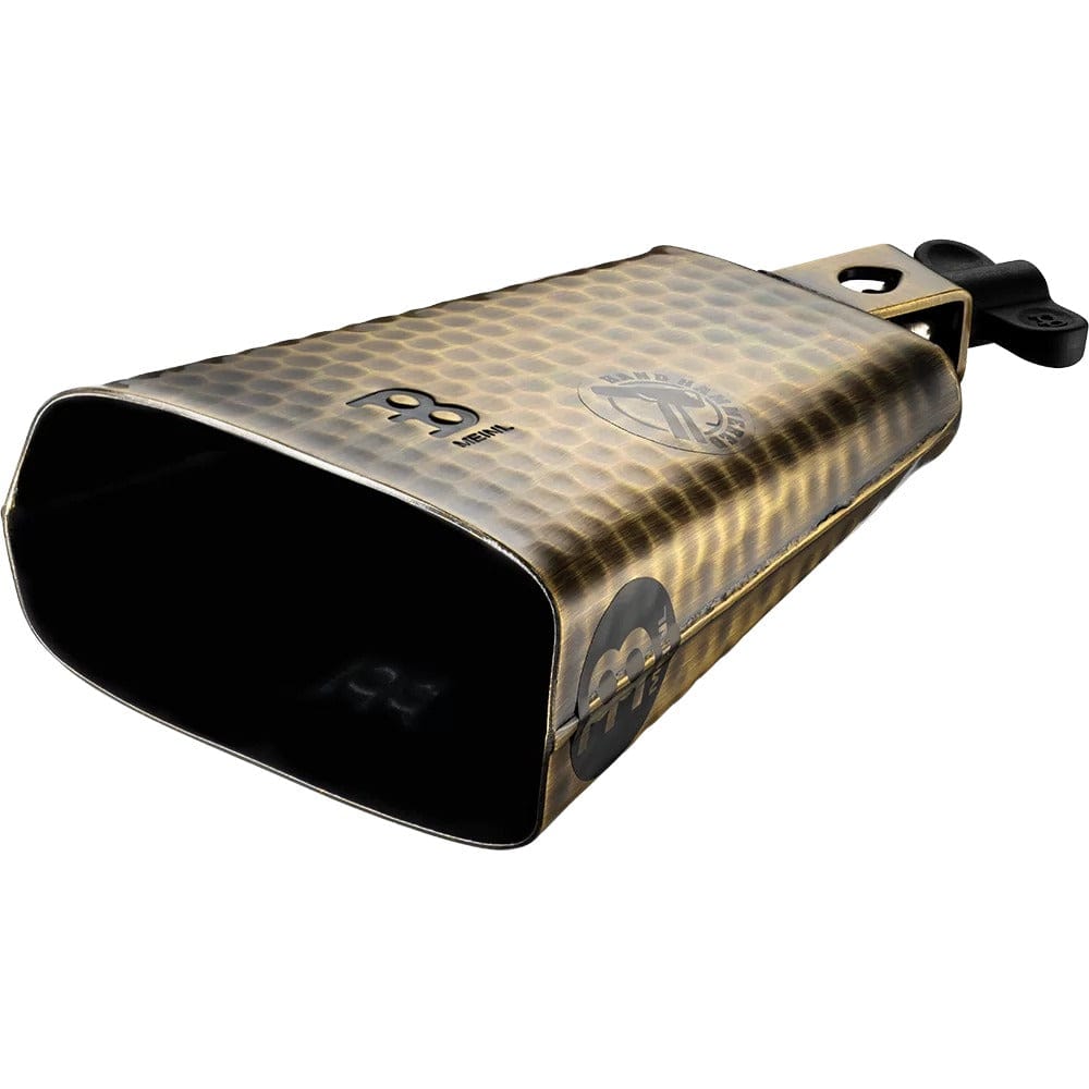 meinl cowbells meinl stb625hh-g 6.25" timbales medium hand hammered cowbell - gold