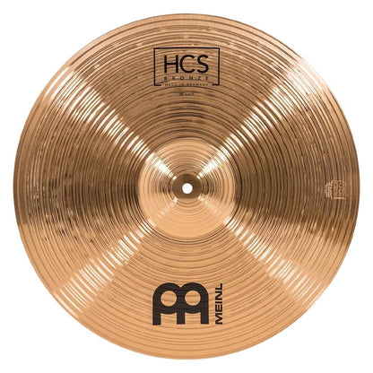 meinl crash cymbals crash cymbal meinl cymbals hcsb18c hcs bronze 18-inch crash cymbal   
