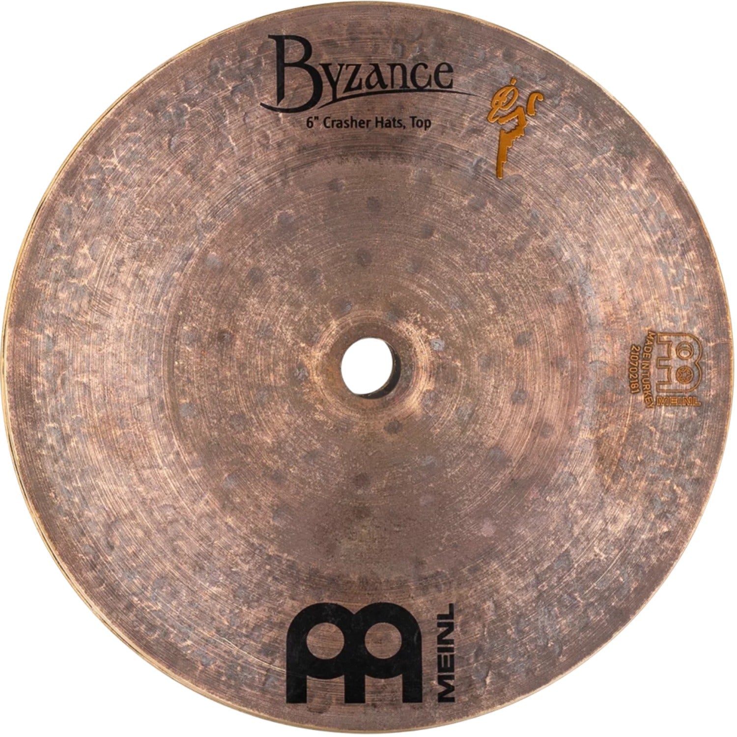 Meinl Crash Cymbals Meinl AC-6Crasher Artist Concept Model 6"/6" Crasher Hats Cymbals