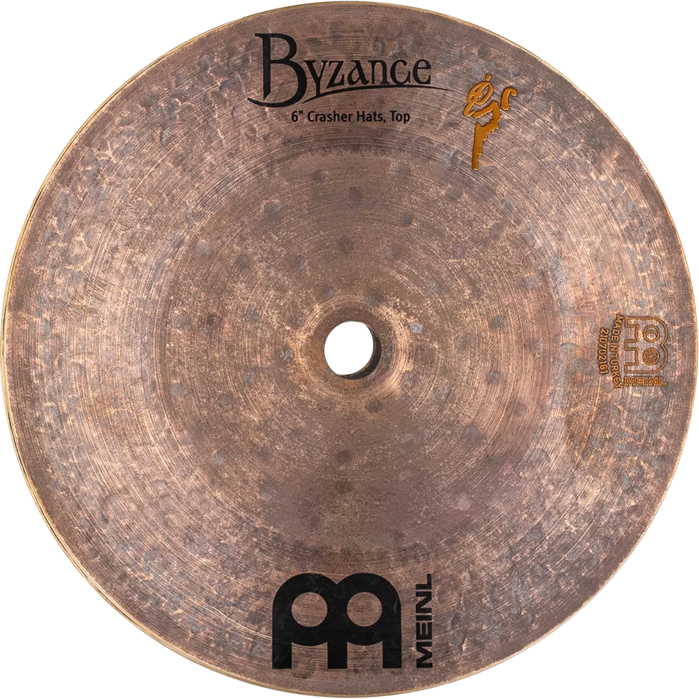 Meinl Crash Cymbals Meinl AC-6Crasher Artist Concept Model 6"/6" Crasher Hats Cymbals
