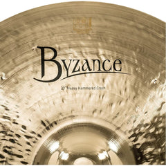 Meinl Crash Cymbals Meinl B20HHC-B Byzance 20" Brilliant Heavy Hammered Crash Cymbals