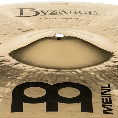 Meinl Crash Cymbals Meinl B20HHC-B Byzance 20" Brilliant Heavy Hammered Crash Cymbals