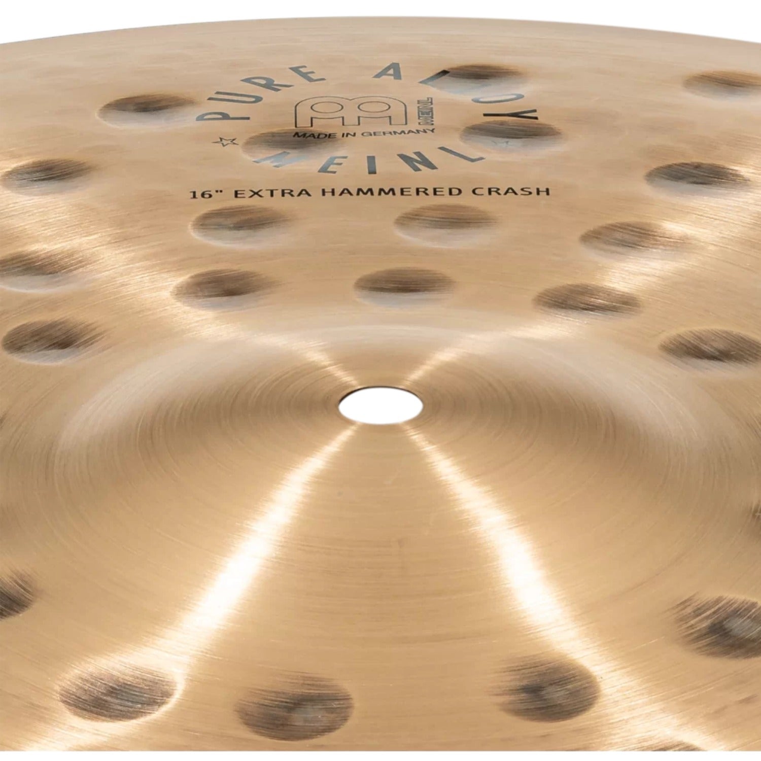 Meinl Crash Cymbals Meinl PA16EHC 16" Pure Alloy Extra Hammered Crash Cymbal