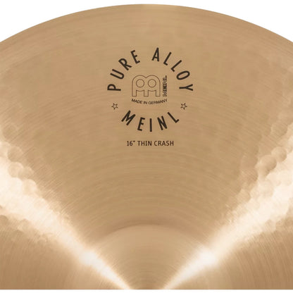 Meinl Crash Cymbals Meinl PA16TC 16" Pure Alloy Thin Crash Cymbal
