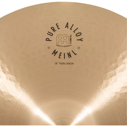 Meinl Crash Cymbals Meinl PA18TC 18" Pure Alloy Thin Crash Cymbal