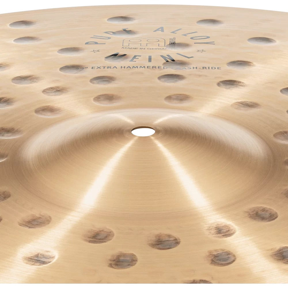 Meinl Crash Ride Cymbals Meinl Pure Alloy Extra Hammered Crash Ride Cymbals