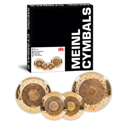 Meinl Cymbal Packs Meinl BDU-CS2 15", 18", 22" Byzance Dual Cymbal - Pack of 4