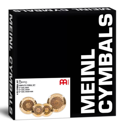 Meinl Cymbal Packs Meinl BDU-CS2 15", 18", 22" Byzance Dual Cymbal - Pack of 4