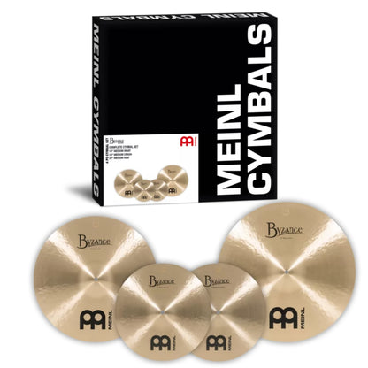 Meinl Cymbal Packs Meinl BT-CS1 14",18",20" Byzance Traditional Cymbal Set - Pack of 4