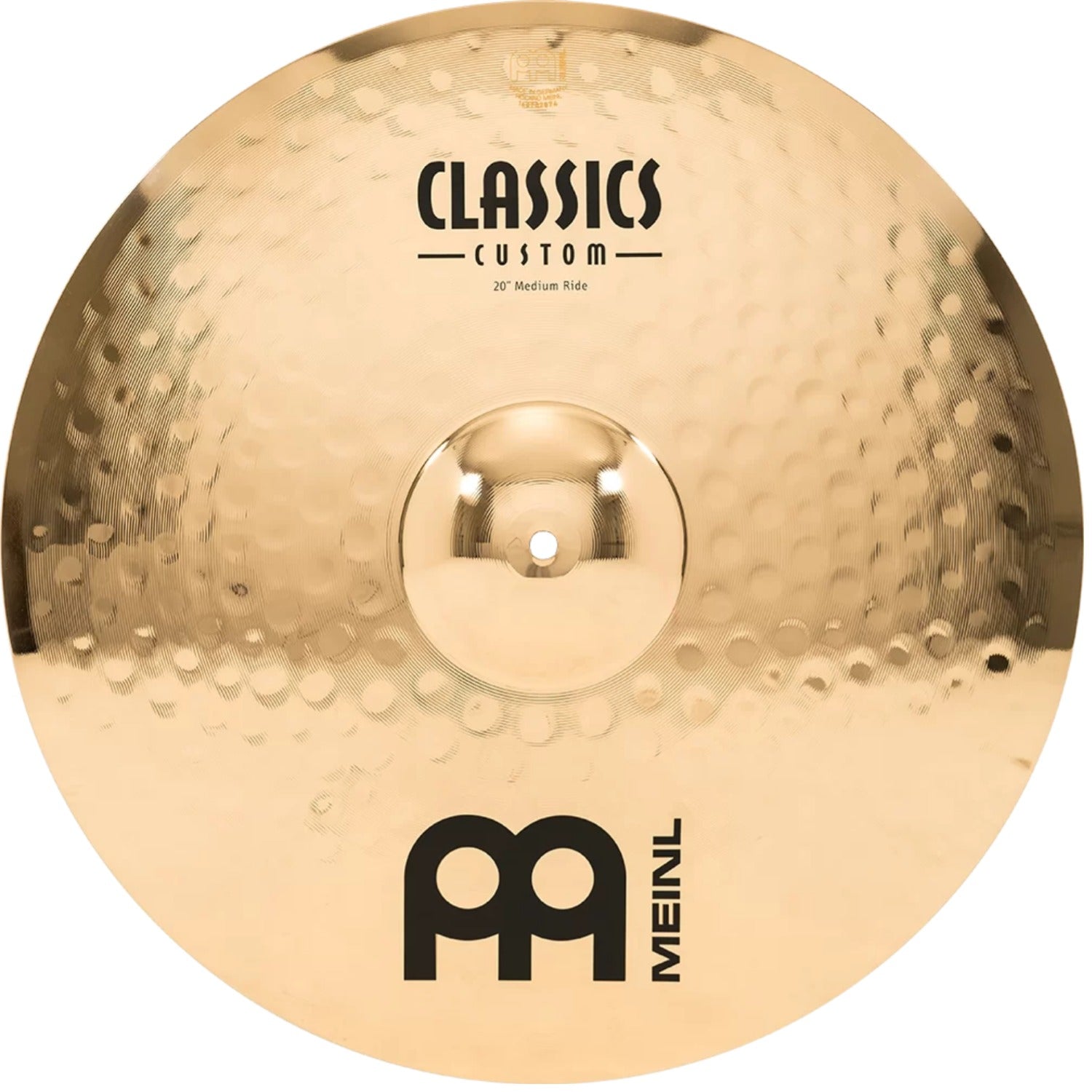 Meinl Cymbal Packs Meinl CC-CS1 Classics Custom Brilliant 14"HiHat 18"Crash 20" Ride Cymbals Set