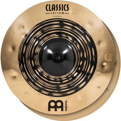 Meinl Cymbal Packs Meinl CCDU4680 Classics Customs Dual 14"HH 16"TC 18"Cr 20"Rd Cymbals Set