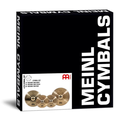 meinl cymbal packs meinl cymbals pac141820 pure alloy custom cymbal pack