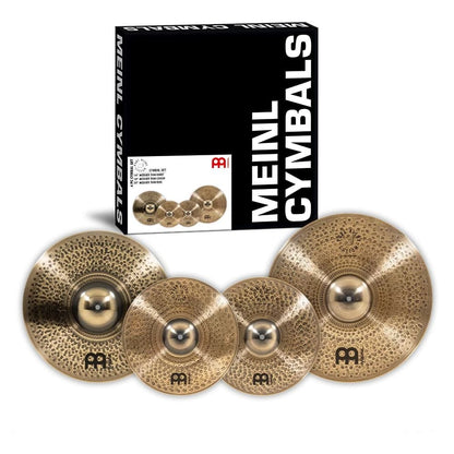 meinl cymbal packs meinl cymbals pac141820 pure alloy custom cymbal pack
