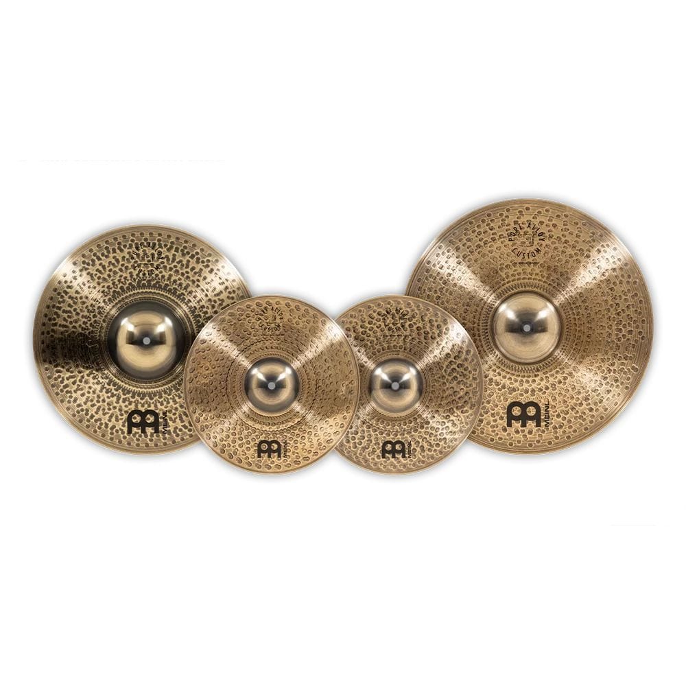 meinl cymbal packs meinl cymbals pac141820 pure alloy custom cymbal pack