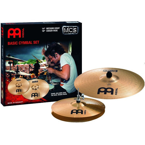 meinl cymbal packs meinl mcs1418 mcs basic cymbal set