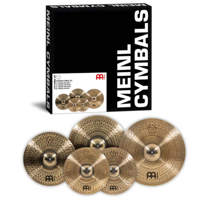Meinl Cymbal Packs Meinl PAC14161820 Pure Alloy Custom 14"HH 16"Cr 18"Cr 20"R Cymbals Set