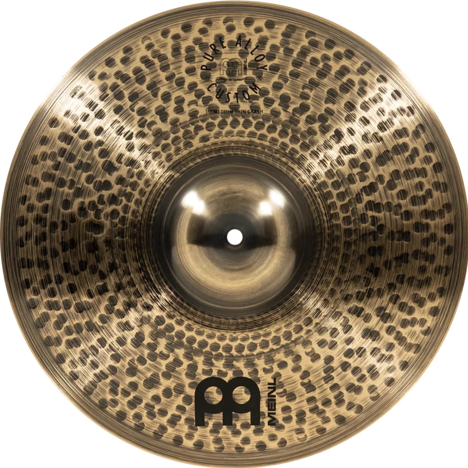 Meinl Cymbal Packs Meinl PAC14161820 Pure Alloy Custom 14"HH 16"Cr 18"Cr 20"R Cymbals Set