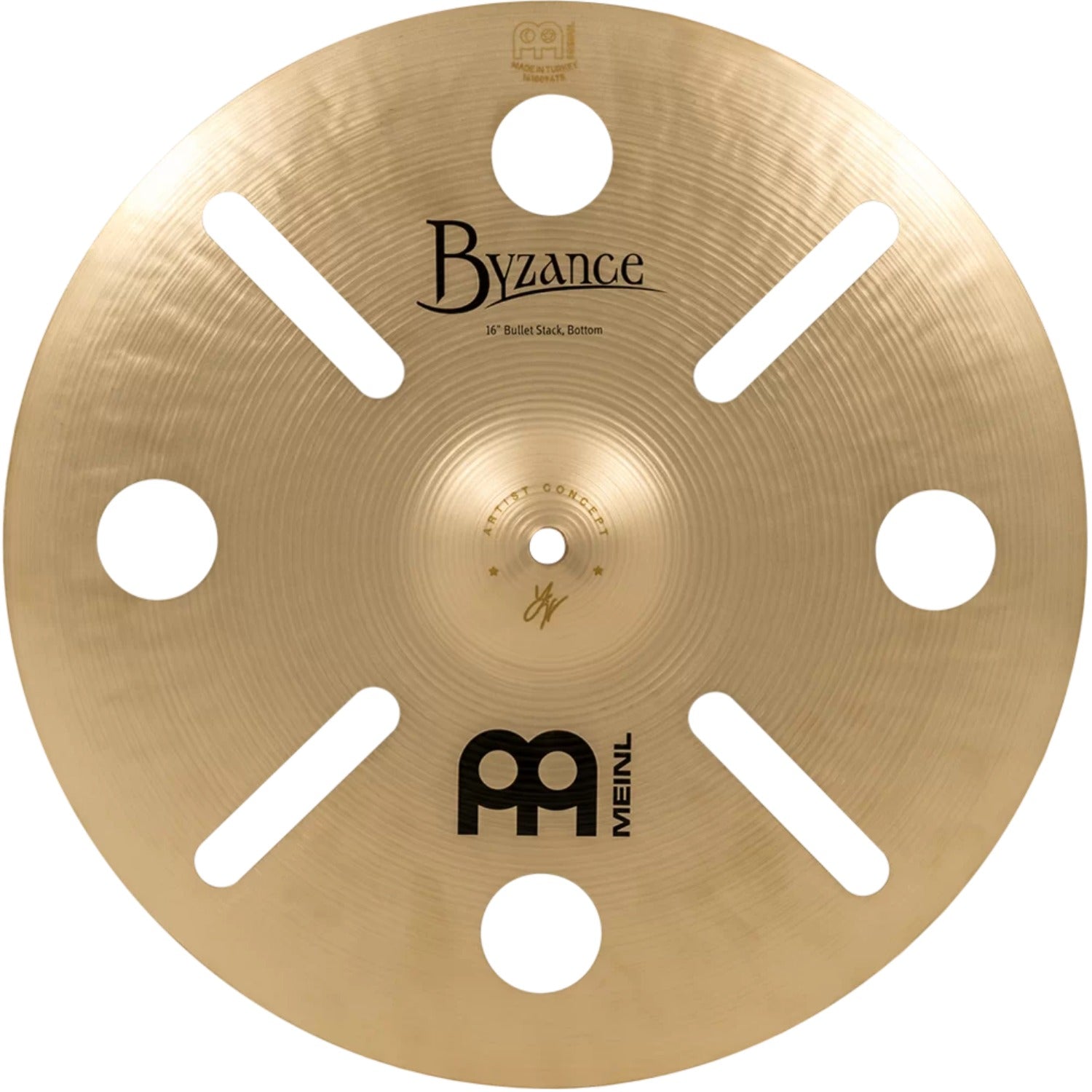 Meinl Cymbals Meinl AC-BULLET Stack 12+19 Artist L. Holland Cymbal
