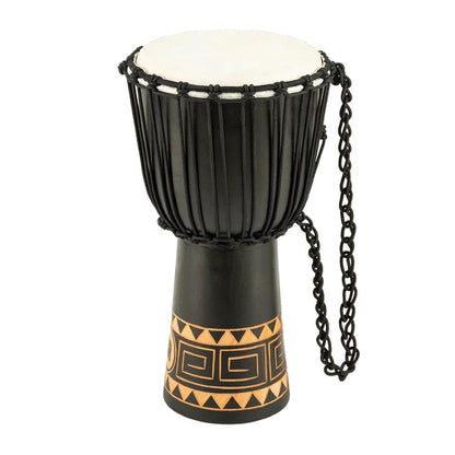 meinl djembes dark brown meinl percussion headliner series 10 inch rope tuned wood congo djembe   