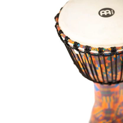 meinl djembes kenyan quilt meinl percussion travel series 10 rope tuned goat skin head synthetic djembe   