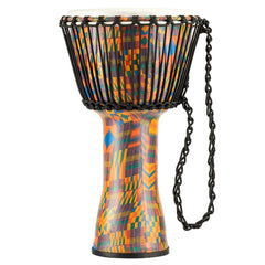 Meinl Djembes Kenyan Quilt Meinl Percussion Travel Series 10 Rope Tuned Synthetic Djembe