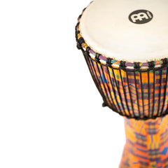 Meinl Djembes Kenyan Quilt Meinl Percussion Travel Series 12 Rope Tuned Goat Skin Head Synthetic Djembe