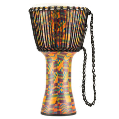 Meinl Djembes Kenyan Quilt Meinl Percussion Travel Series 12 Rope Tuned Synthetic Djembe