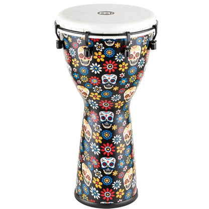 Meinl Djembes Meinl ADJ10-DA 10" Day of the Dead Alpine Series Synthetic Head Djembe