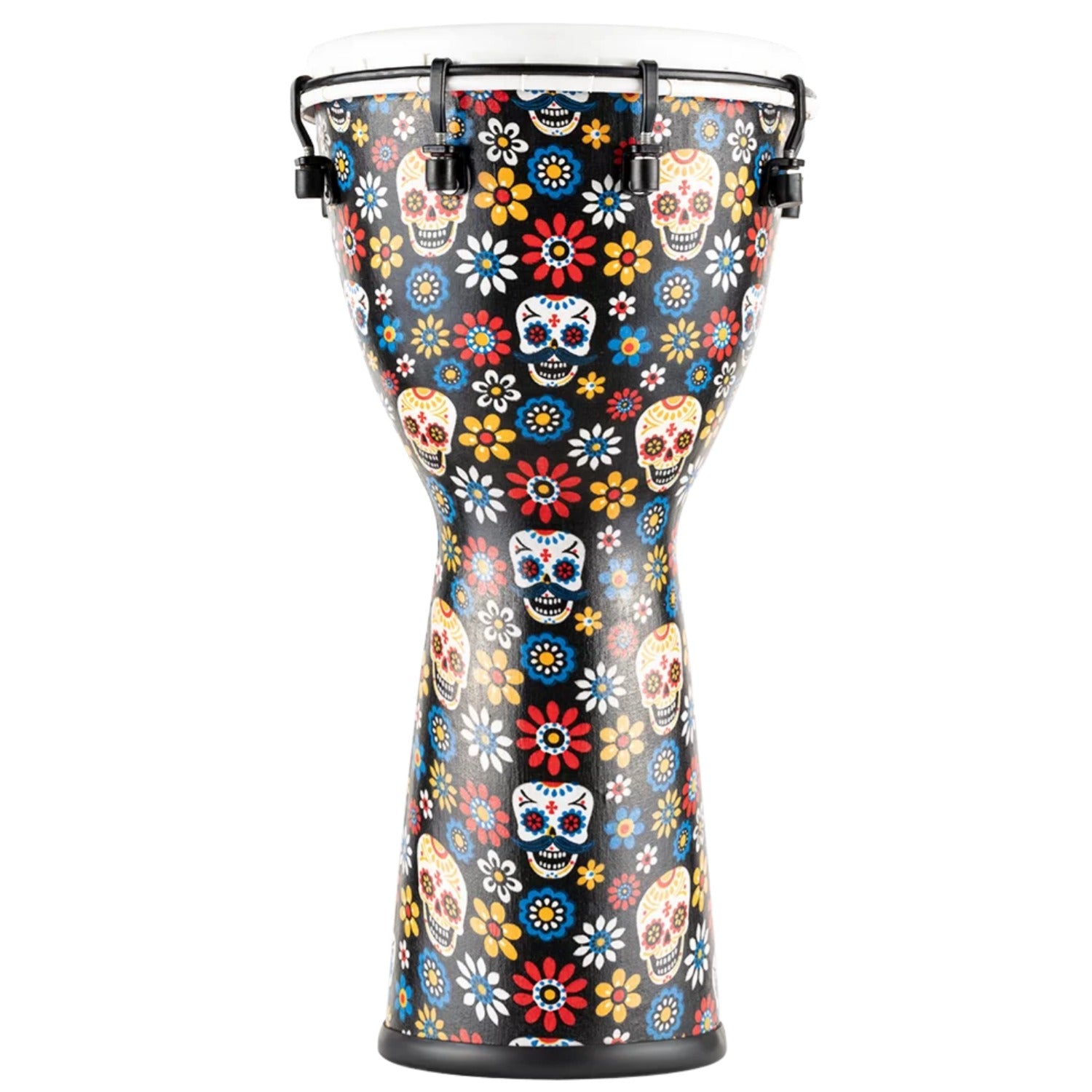Meinl Djembes Meinl ADJ10-DA 10" Day of the Dead Alpine Series Synthetic Head Djembe