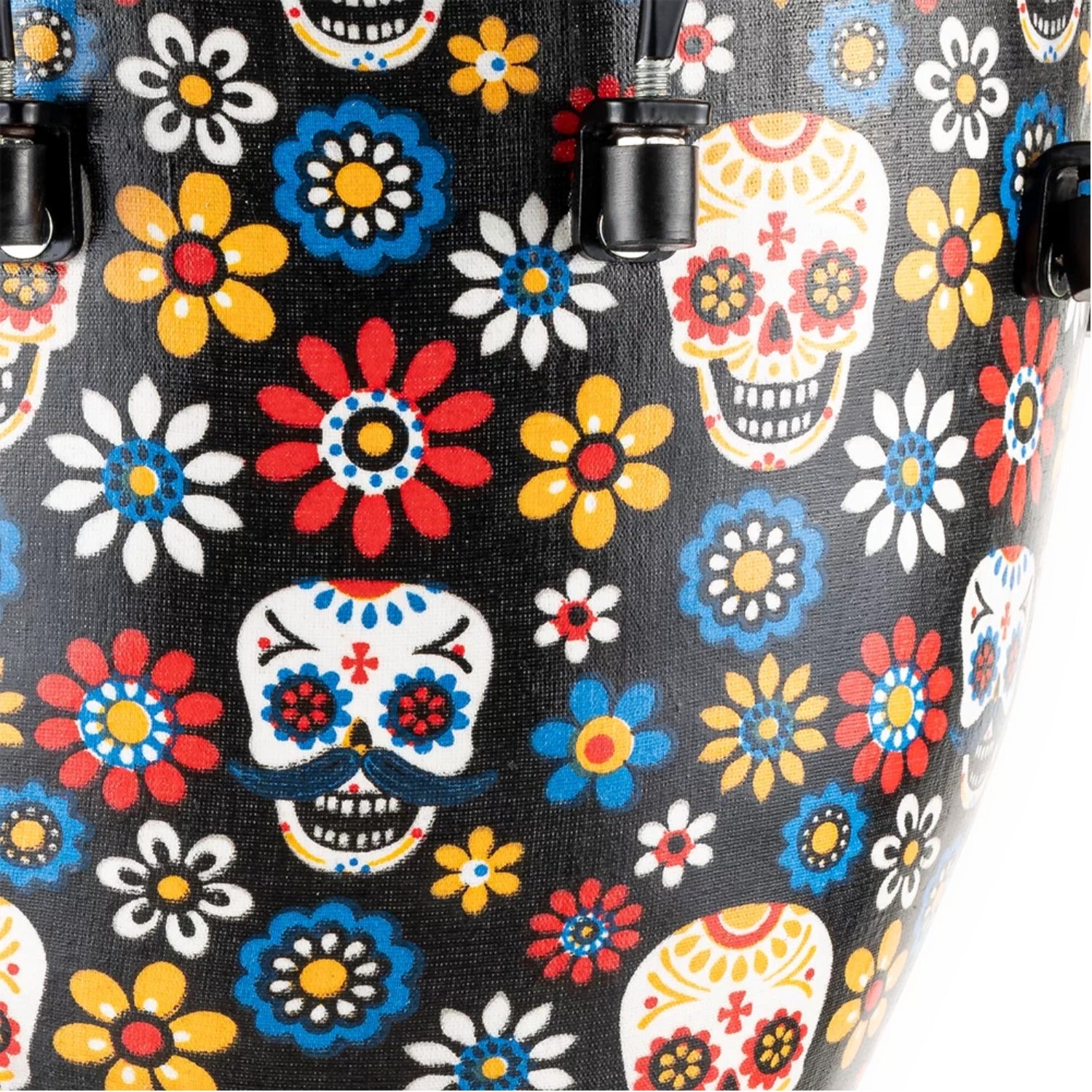 Meinl Djembes Meinl ADJ10-DA 10" Day of the Dead Alpine Series Synthetic Head Djembe