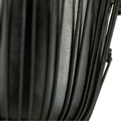 meinl djembes meinl hdj1-m 10" headliner series congo series rope tuned djembe - dark brown