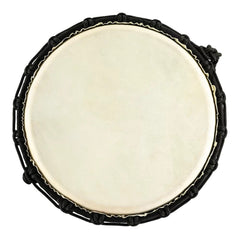 Meinl Djembes Meinl HDJ1-M 10" Headliner Series Congo Series Rope Tuned Djembe - Dark Brown