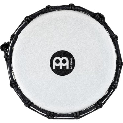 meinl djembes meinl jrd-gb 7" jr. series synthetic djembe - galactic blue tie dye