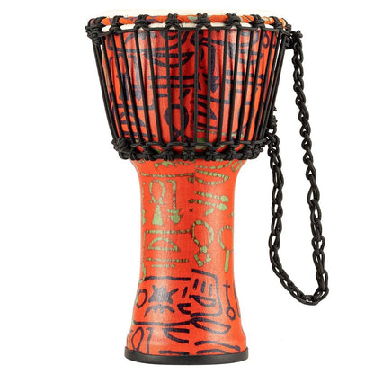 meinl djembes meinl padj1 s g 8" travel series goat skin head rope tuned djembe
