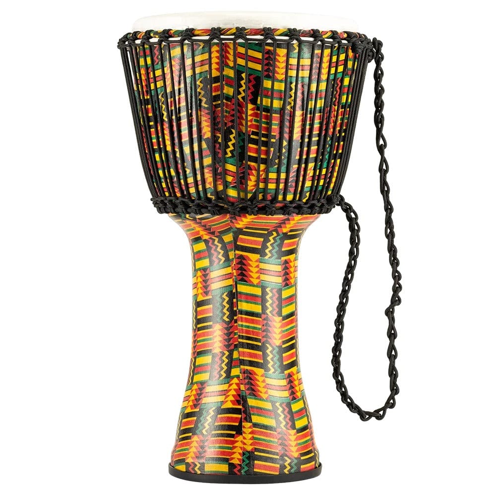 meinl djembes meinl padj5-l-f 12" travel series synthetic head rope tuned djembe