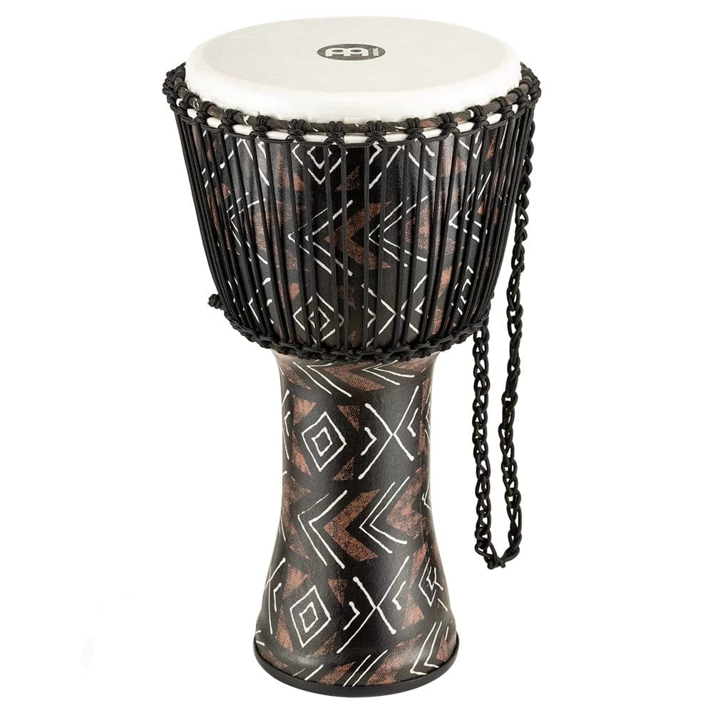 meinl djembes meinl padj6-l-f 12" travel series synthetic head rope tuned djembe