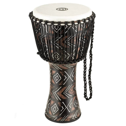 meinl djembes meinl padj6-l-f 12" travel series synthetic head rope tuned djembe