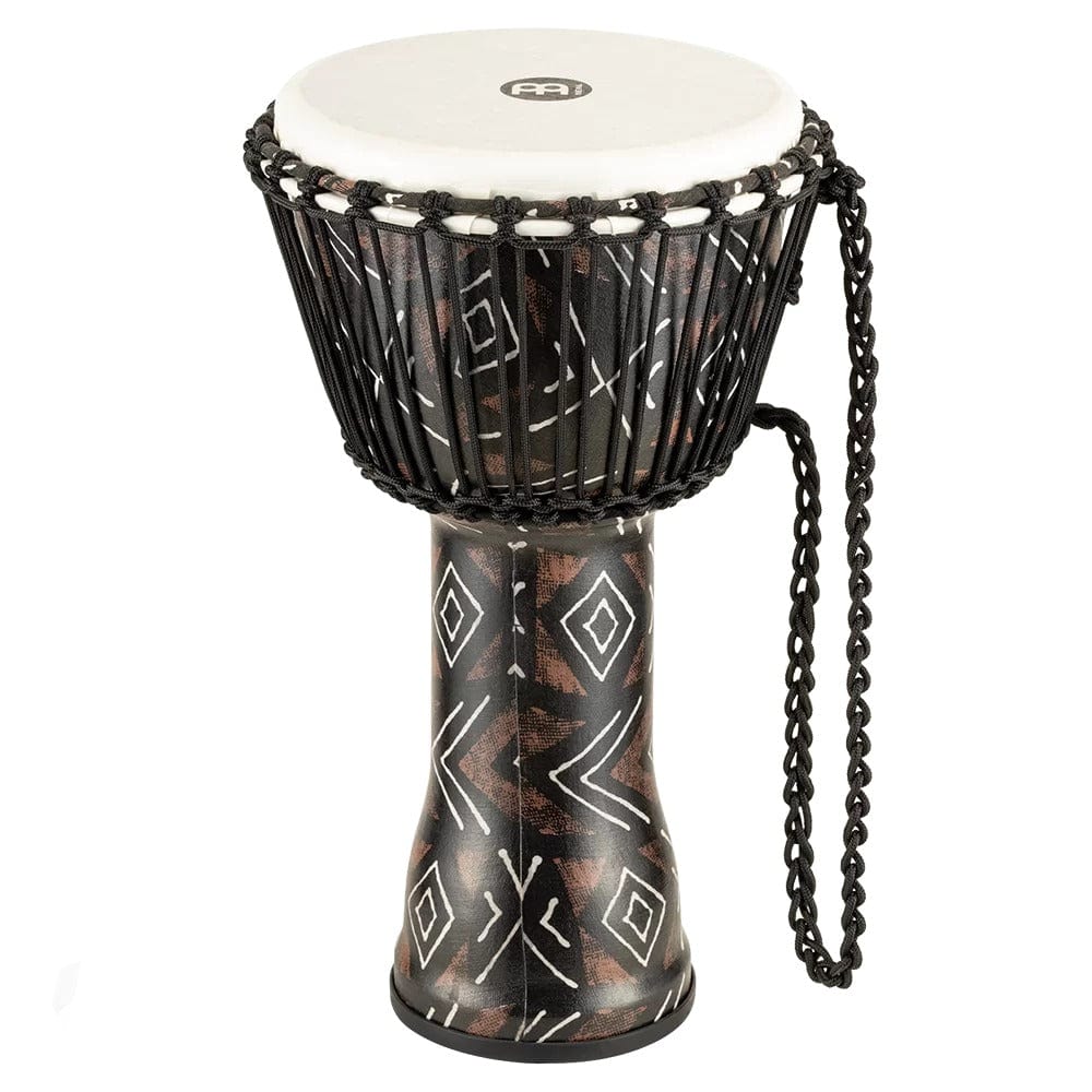 meinl djembes meinl padj6-m-f 10" travel series synthetic head rope tuned djembe