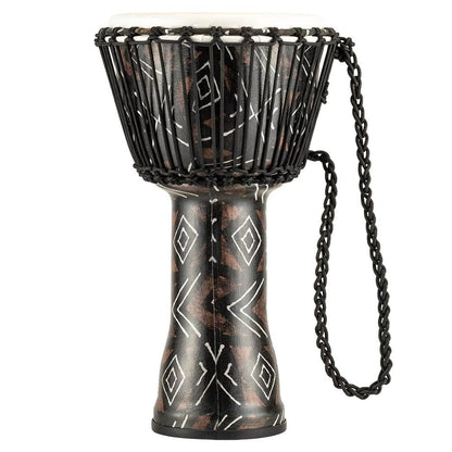 meinl djembes meinl padj6-m-f 10" travel series synthetic head rope tuned djembe