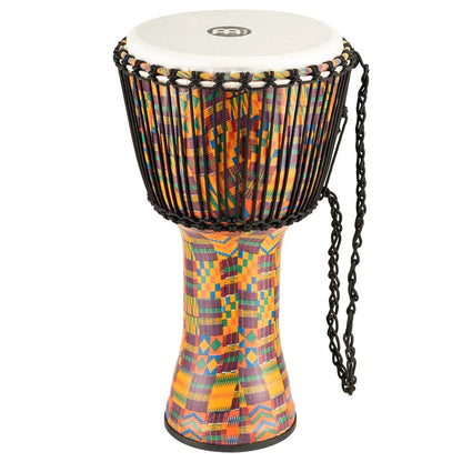 meinl djembes meinl percussion travel series 12 rope tuned synthetic djembe   