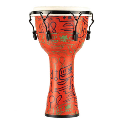 Meinl Djembes Pharaohs Script Meinl Percussion Travel Series Pharaoh's Script 10 Inch Mechanical Tuned Djembe