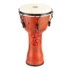Meinl Djembes Pharaohs Script Meinl Percussion Travel Series Pharaoh's Script 10 Inch Mechanical Tuned Djembe