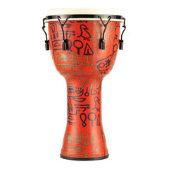 Meinl Djembes Pharaohs Script Meinl Percussion Travel Series Pharaoh's Script 12 Inch Mechanical Tuned Djembe