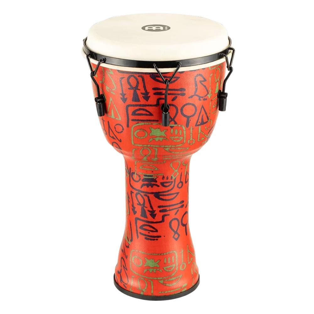 Meinl Djembes Pharaohs Script Meinl Percussion Travel Series Pharaoh's Script 12 Inch Mechanical Tuned Djembe