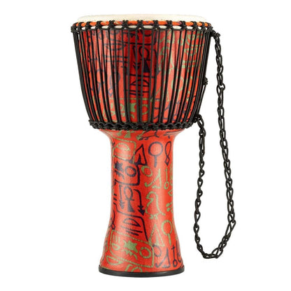 Meinl Djembes Pharaohs Script Meinl Percussion Travel Series Pharaoh's Script 12 Inch Rope Tuned Djembe