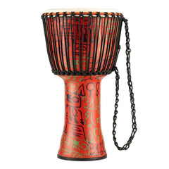 Meinl Djembes Pharaohs Script Meinl Percussion Travel Series Pharaoh's Script 12 Inch Rope Tuned Djembe