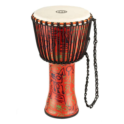 Meinl Djembes Pharaohs Script Meinl Percussion Travel Series Pharaoh's Script 12 Inch Rope Tuned Djembe