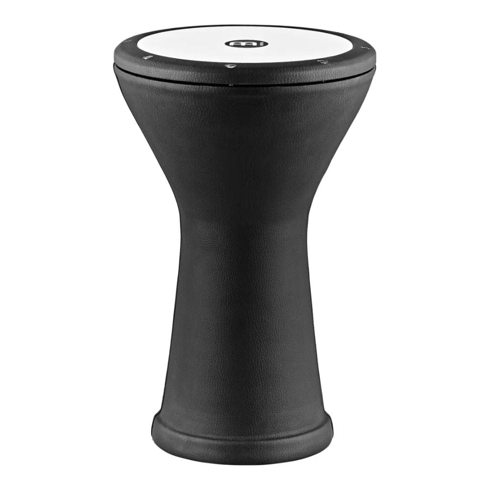 Meinl Doumbek Black Meinl Percussion Aluminum Series 10" Leather Covered Shell Bass Doumbek #color_black