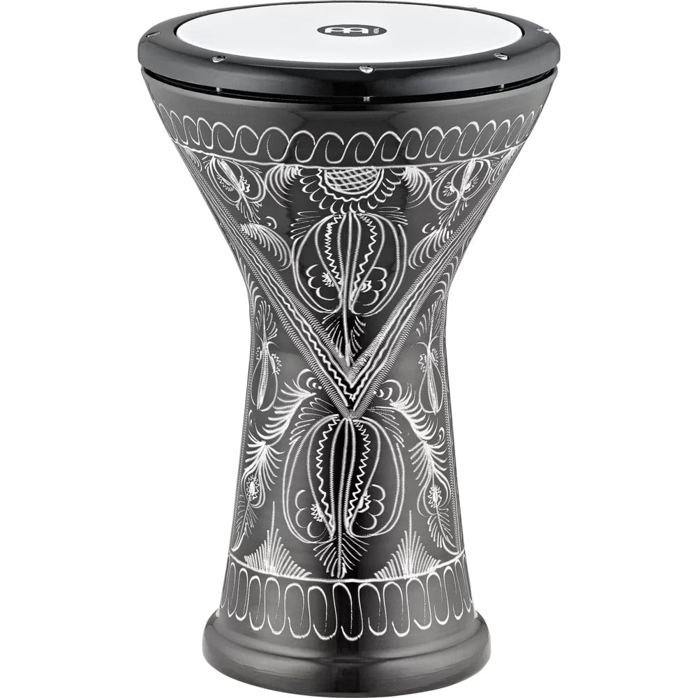 Meinl Doumbek Meinl HE-3218 Aluminum Series 10inch Doumbek Hand Engraved Synthetic Head