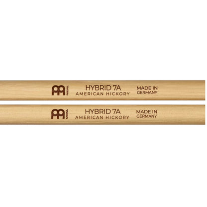 Meinl Drumsticks Meinl SB105 7A Hybrid Hickory Wood Tip Drumstick - 7A
